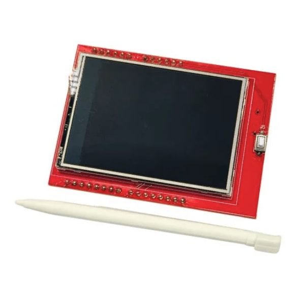 2.4 Inch TFT LCD Touch Display Shield for Arduino with color screen and touch panel mounted on board