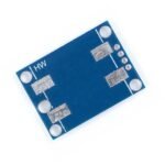 GPS Module back view showing PCB layout solder pads and u-blox 6 chip position on board