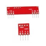 ASK modulation receiver data pin close-up on 433MHz RF board for GPIO digital output connection