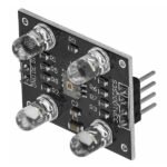 TCS3200 color recognition sensor module packaging with specification label back view