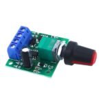 DC Motor PWM Speed Controller 1.8V to 12V 2A supports 1.8V–12V input