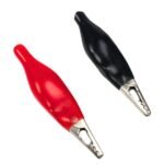 Alligator crocodile clips for testing, DIY electronics, and lab use.