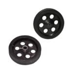 Robot Wheel 95mm x 20mm for DC Gear Motor, lightweight robotics wheel for DIY robot projects
