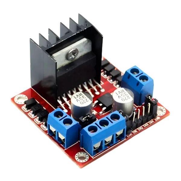 L298 Dual DC Motor Driver Module for robotics projects