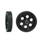 Robot Wheel 95mm x 20mm for DC Gear Motor, lightweight robotics wheel for DIY robot projects