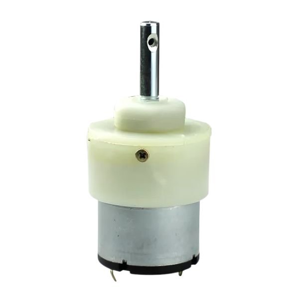 12V 10RPM geared DC motor for high torque applications