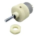 300RPM 12V DC Geared Motor reliable performance for robotics projects