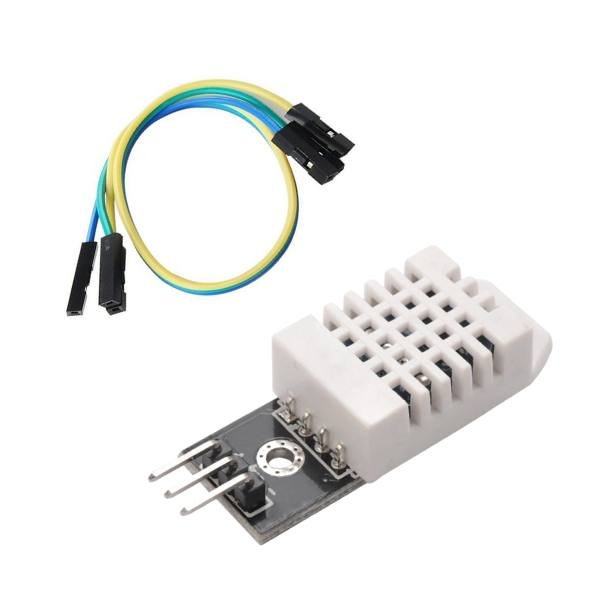 DHT22 sensor module for accurate temperature and humidity measurement