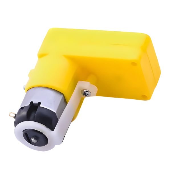 Single Shaft L-Shaped 60 RPM BO Motor for robotics kits
