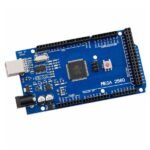 arduino mega price category board close-up showing ATmega2560 chip and surrounding