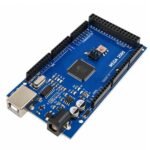 Arduino MEGA 2560 CH340 R3 Compatible Board with USB port, power jack, and extended pin headers