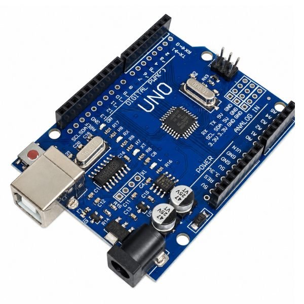 Arduino Uno R3 Compatible Board ATmega328P front view