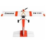 Foam RC plane Cessna E10 plug-in wing panel top layout view