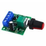Motor speed controller 30W low heat PCB module top view