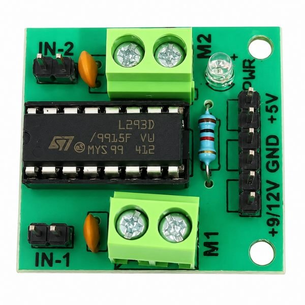 L293D Motor Driver Module DC stepper bidirectional front view
