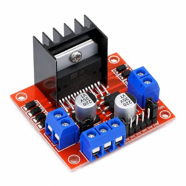 L298 Dual DC Motor Driver Module L298N H-Bridge front view