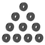 Ring magnets for kids 10 pcs mini set top view