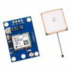 NEO-6M GPS Module ceramic active antenna front view