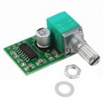 PAM8403 5V Mini Audio Amplifier Module with volume control front view