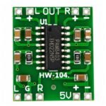 PAM8403 5V Two Channel Stereo Audio Amplifier Module front view