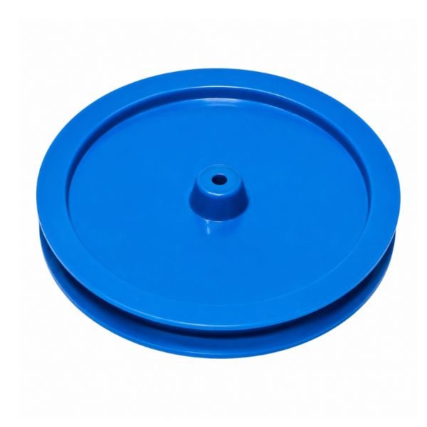 Plastic Pulley V Grooved Dia 50mm x 6mm for DIY Robot