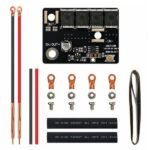 DIY Portable 12V Spot Welding PCB Board Kit with control board, MOSFETs and wiring terminals visible
