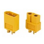 XT60 Male and Female Connector Pair yellow high-current plugs