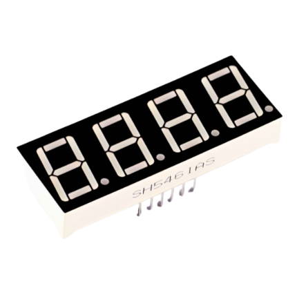 0.56 inch Red 4 Digit 7 Segment LED Display CC 12pin