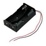 2-Slot 18650 Lithium Battery Holder compact plastic power housing