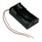2-Slot 18650 Lithium Battery Holder compact plastic power housing