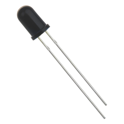 5mm Photodiode LED IR Receiver Black