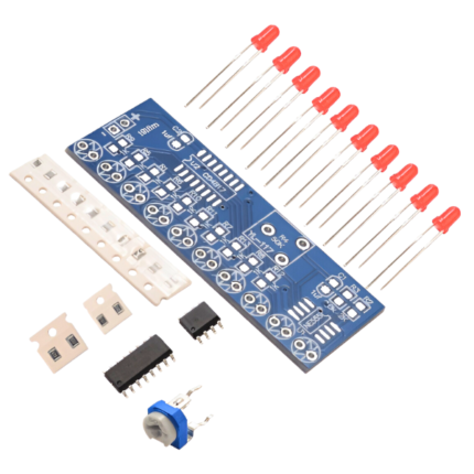 NE555 + CD4017 Water Flowing Light LED Module DIY Kit