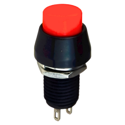 SPST On and Off self lock momentary push button Red color horn switches pack of 10pcs