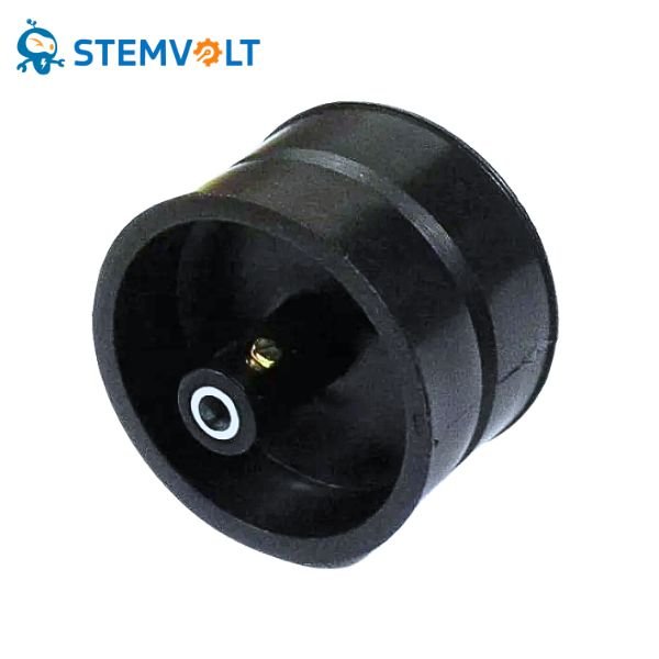 Pulley Wheel 6cm x 4cm for Gear Motor, high-precision pulley for DIY robotics and automation projects