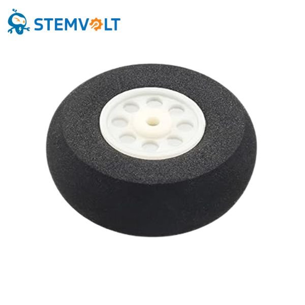 Foam Wheel 55mm for aeromodelling, lightweight wheel for RC planes and DIY model aircraft