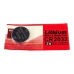 CR2032 3V 225mAh Lithium Coin Cell Battery compact power cell