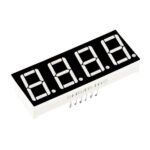 4 Digit 7 Segment 0.56 Inch Red LED Display Module – Common Cathode