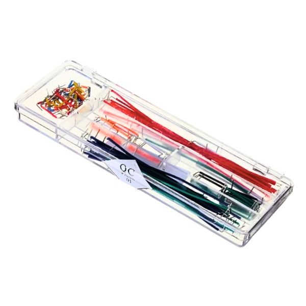 U Shape Solderless Breadboard Jumper Cable Wire Kit for quick and neat breadboard connections.