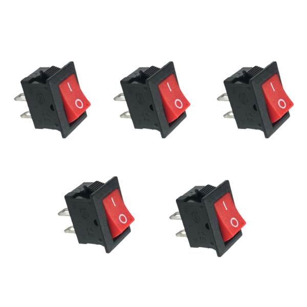 Rocker Switch Mini On Off SPST 2 Pin for DIY Projects