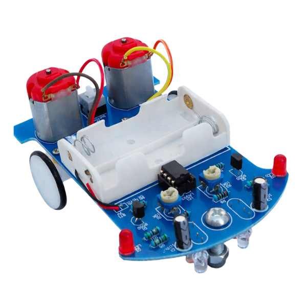 DIY D2-5 Intelligent Tracking Line Car Kit for student