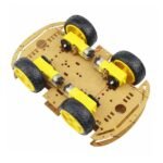 Create your own robot car using 4WD Double Layer Robot Car Chassis Kit