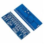 Water Flowing kit PCB showing sequential LED pattern arrangement with resistors and IC sockets