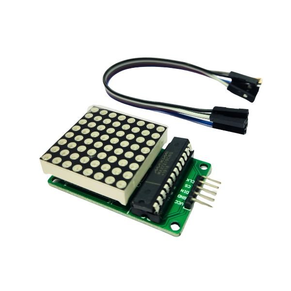 MAX7219 8×8 LED Dot Matrix Display Module