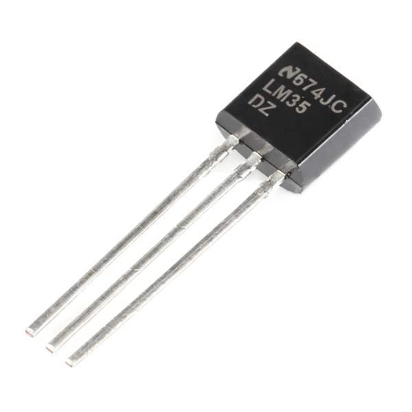 LM35 Temperature sensor for robotics