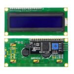 16x2 Blue LCD Display Module with I2C/IIC SerInterfaceial