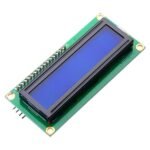 16x2 Blue LCD Display Module with I2C/IIC SerInterfaceial