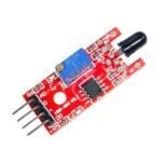 KY-026 Flame Sensor Module offers high-sensitivity flame detection