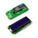 16x2 Blue LCD Display Module with I2C/IIC SerInterfaceial