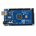 arduino mega2560 microcontroller ATmega2560 chip and surrounding components