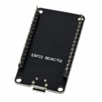 ESP32 WROOM 32 module antenna 4MB flash 3.3V close up view